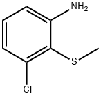 3-chloro-2-(methylsulfanyl)aniline Structure