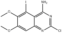 4-Quinazolinamine, 2-chloro-5-iodo-6,7-dimethoxy-