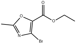 ethyl 4-bromo-2-methyl-1,3-oxazole-5-carboxylate Structure