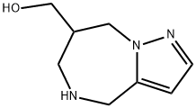 (5,6,7,8-Tetrahydro-4H-Pyrazolo[1,5-A][1,4]Diazepin-7-Yl)Methanol(WX141705),1935040-72-4,结构式