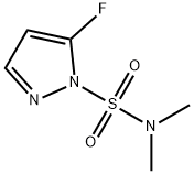 1H-Pyrazole-1-sulfonamide, 5-fluoro-N,N-dimethyl-,1935479-78-9,结构式