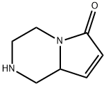 2,3,4,8A-四氢-1H-吡咯并[1,2-A]吡嗪-6-酮,1935909-46-8,结构式