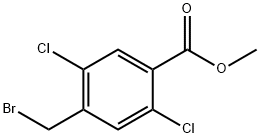 Methyl 4-(bromomethyl)-2,5-dichlorobenzoate,1936655-55-8,结构式