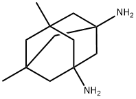 1,3-二氨基-5,7-二甲基金刚烷,19385-96-7,结构式