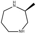 (S)-2-甲基-1,4-二氮杂环庚烷 结构式