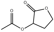 2(3H)-Furanone, 3-(acetyloxy)dihydro- 结构式
