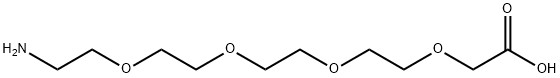 Amino-PEG4-CH2CO2H Struktur