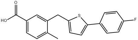 Cagliflozin impurity 9 Struktur