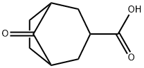 Bicyclo[3.2.1]octane-3-carboxylic acid, 8-oxo- Struktur