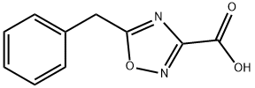 5-苄基-1,2,4-噁二唑-3-羧酸, 19706-09-3, 结构式