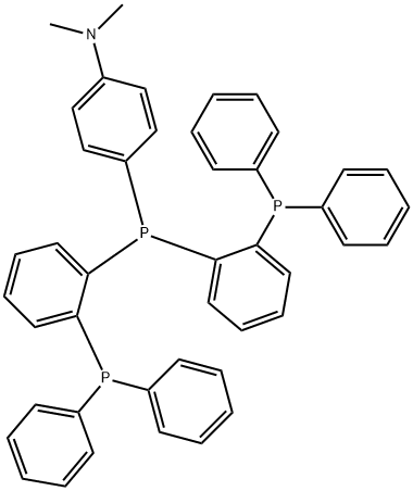 Benzenamine, 4-[bis[2-(diphenylphosphino)phenyl]phosphino]-N,N-dimethyl-,1979193-97-9,结构式