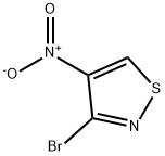 Isothiazole, 3-bromo-4-nitro- Structure