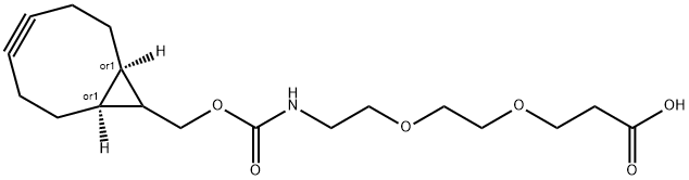 endo-BCN-PEG2-acid Structure