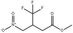 4,4,4-Trifluoro-3-nitromethyl-butyric acid methyl ester,199794-00-8,结构式