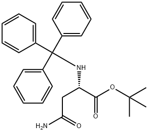 H-Asn(Trt)-OtBu Struktur