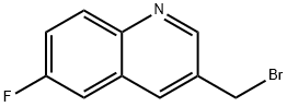 3-(Bromomethyl)-6-fluoroquinoline|