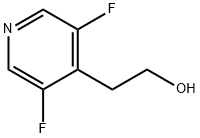 2-(3,5-二氟吡啶-4-基)乙-1-醇 结构式
