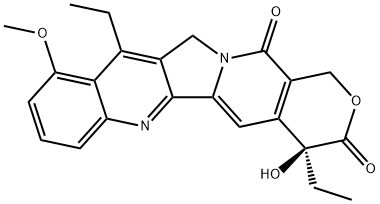 9-甲氧基-7-乙基喜树碱 结构式