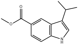 1H-Indole-5-carboxylic acid, 3-(1-methylethyl)-, methyl ester|1H-Indole-5-carboxylic acid, 3-(1-methylethyl)-, methyl ester