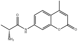 Propanamide, 2-amino-N-(4-methyl-2-oxo-2H-1-benzopyran-7-yl)-, (2R)-,201847-51-0,结构式