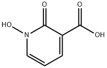 1-羟基-2-氧亚基-1,2-二氢吡啶-3-羧酸 结构式