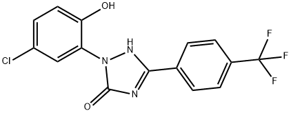 BMS-192364 化学構造式