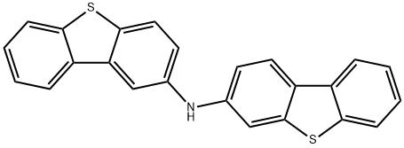 2-Dibenzothiophenamine, N-3-dibenzothienyl- Structure