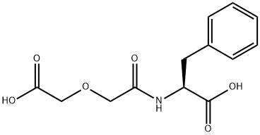 L-Phenylalanine, N-[2-(carboxymethoxy)acetyl]- Structure