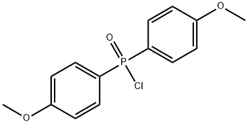 Phosphinic chloride, P,P-bis(4-methoxyphenyl)-,20434-06-4,结构式
