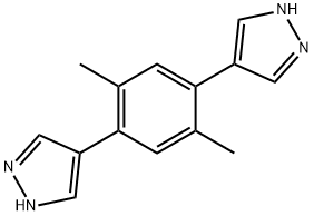 4,4'-(5'-(4-(1H-pyrazol-4-yl)phenyl)-[1,1':3',1''-terphenyl]-4,4''-diyl)bis(1H-pyrazole) Structure