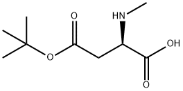 N-ME-D-ASP(OTBU)-OH 结构式