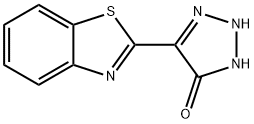 4H-1,2,3-Triazol-4-one,5-(2-benzothiazolyl)-2,3-dihydro-(9CI) Struktur