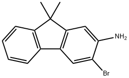 9H-Fluoren-2-amine, 3-bromo-9,9-dimethyl- Structure