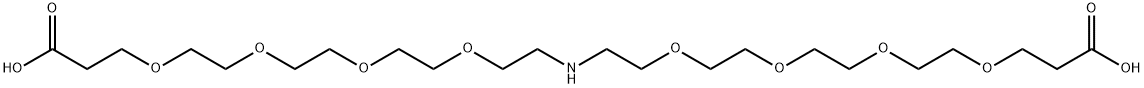 NH-(PEG4-acid)2,2055041-59-1,结构式