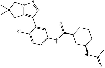 AZD4573, 2057509-72-3, 结构式