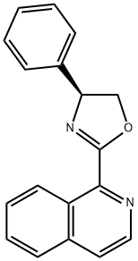 (S)-2-(异喹啉-1-基)-4-苯基-4,5-二氢噁唑,2058236-53-4,结构式