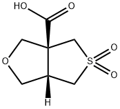 rac-(3aR,6aS)-5,5-dioxo-hexahydro-5lambda6-thieno[3,4-c]furan-3a-carboxylic acid, 2059917-66-5, 结构式