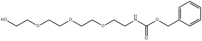 CBZ-N-AMIDO-PEG4-ALCOHOL Structure