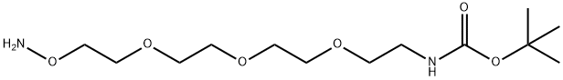 羟胺-三乙二醇-叔丁氧羰基氨基,2062663-65-2,结构式