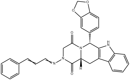 1,1'-Ethylidenebis(tryptophan) Struktur