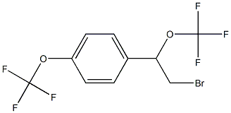 1-(2-bromo-1-(trifluoromethoxy)ethyl)-4-(trifluoromethoxy)benzene