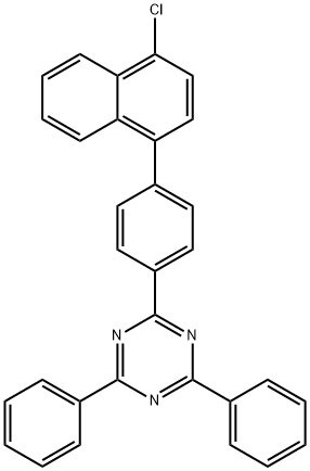 2088209-42-9 2-(4-(4-chloronaphthalen-1-yl)phenyl)-4,6-diphenyl-1,3,5-triazine