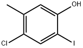 4-氯-2-碘-5-甲基苯酚, 2088367-37-5, 结构式