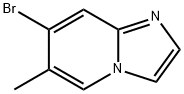 Imidazo[1,2-a]pyridine, 7-bromo-6-methyl-|NULL