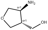 trans-(4-Amino-tetrahydro-furan-3-yl)-methanol,2090162-78-8,结构式