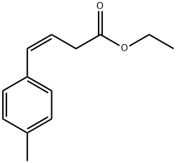 3-Butenoic acid, 4-(4-methylphenyl)-, ethyl ester, (3Z)- Struktur