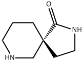 2,7-Diazaspiro[4.5]decan-1-one, (5R)- Struktur