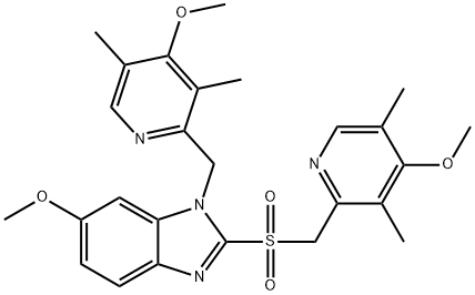 Esomeprazole Impurity 17,2101206-41-9,结构式