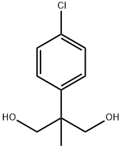 2-(4-chlorophenyl)-2-methylpropane-1,3-diol Struktur