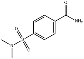 4-(Dimethylsulfamoyl)benzamide Struktur